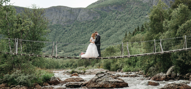 Mountainside Wedding