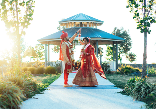 Indian wedding at Seasons5 gazebo venue